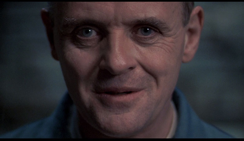 Hannibal Lecter's face